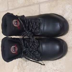 Brahma women's size 8.5 steel toe boots